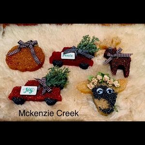 Designer Car Fresheners/ Christmas Ornament